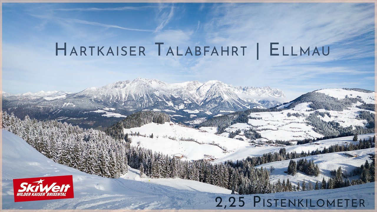 Hartkaiser Talabfahrt Ellmau - SkiWelt | planBvoyage
