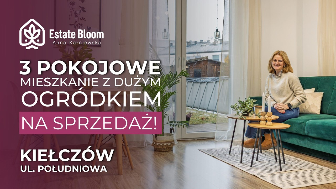 3pokojowe mieszkanie z ogródkiem, komórką i 2 m. postojowymi/ Kiełczów @karolewska.estatebloom