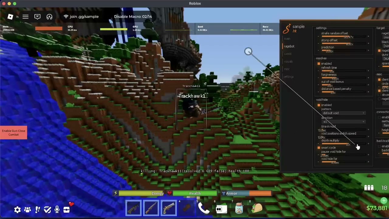 BEST DA HOOD SCRIPT TAPS ALL HVH (FREE)