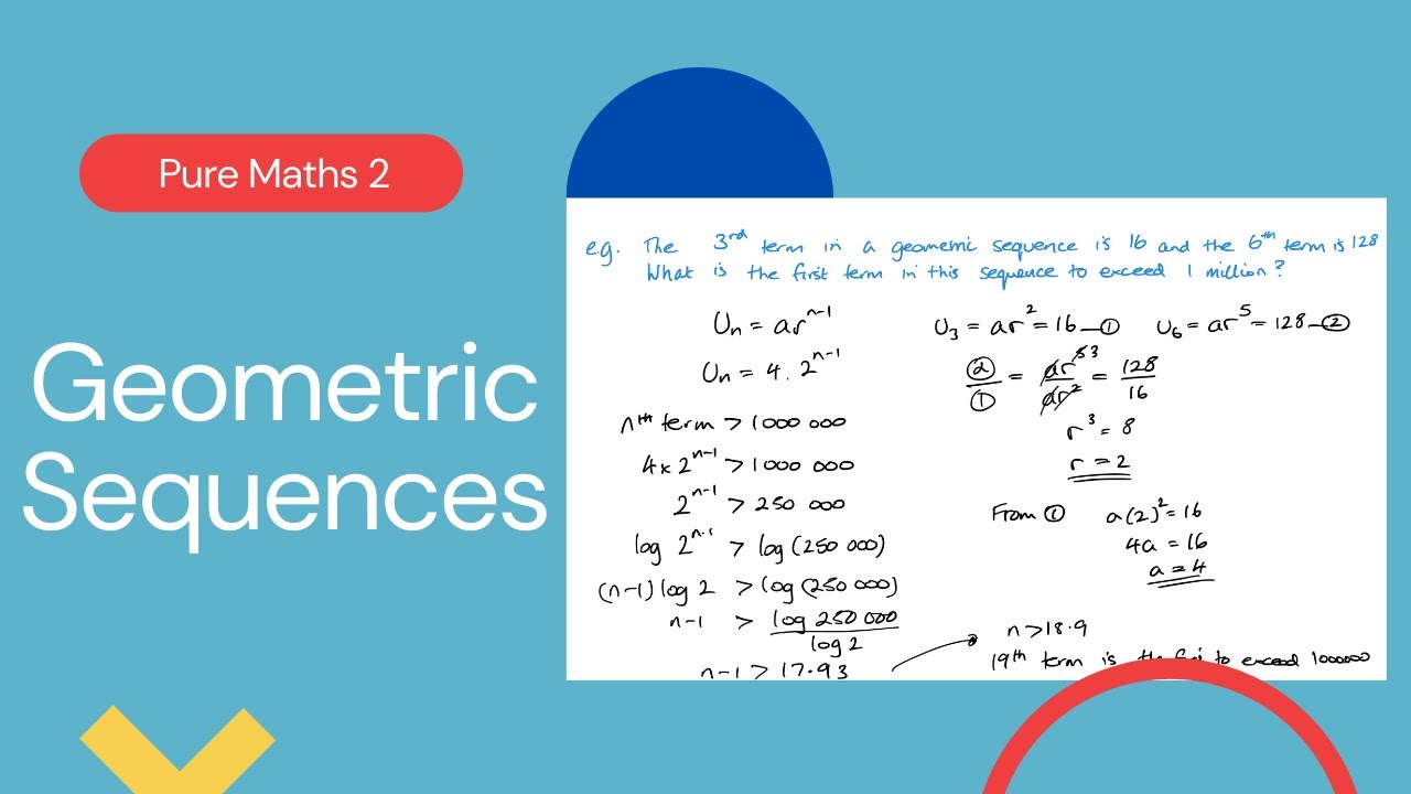Geometric Sequences (Edexcel IAL P2 5.3)