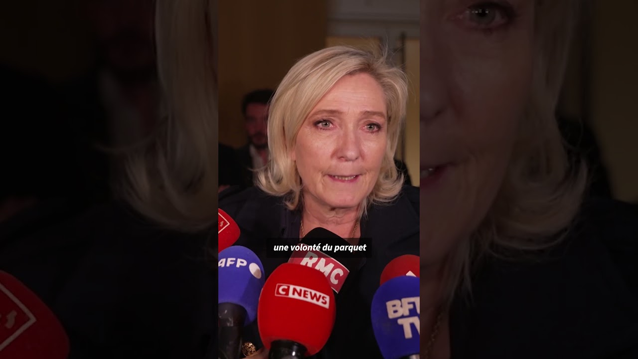 Proc&egrave;s du RN : prison ferme requise contre Marine Le Pen