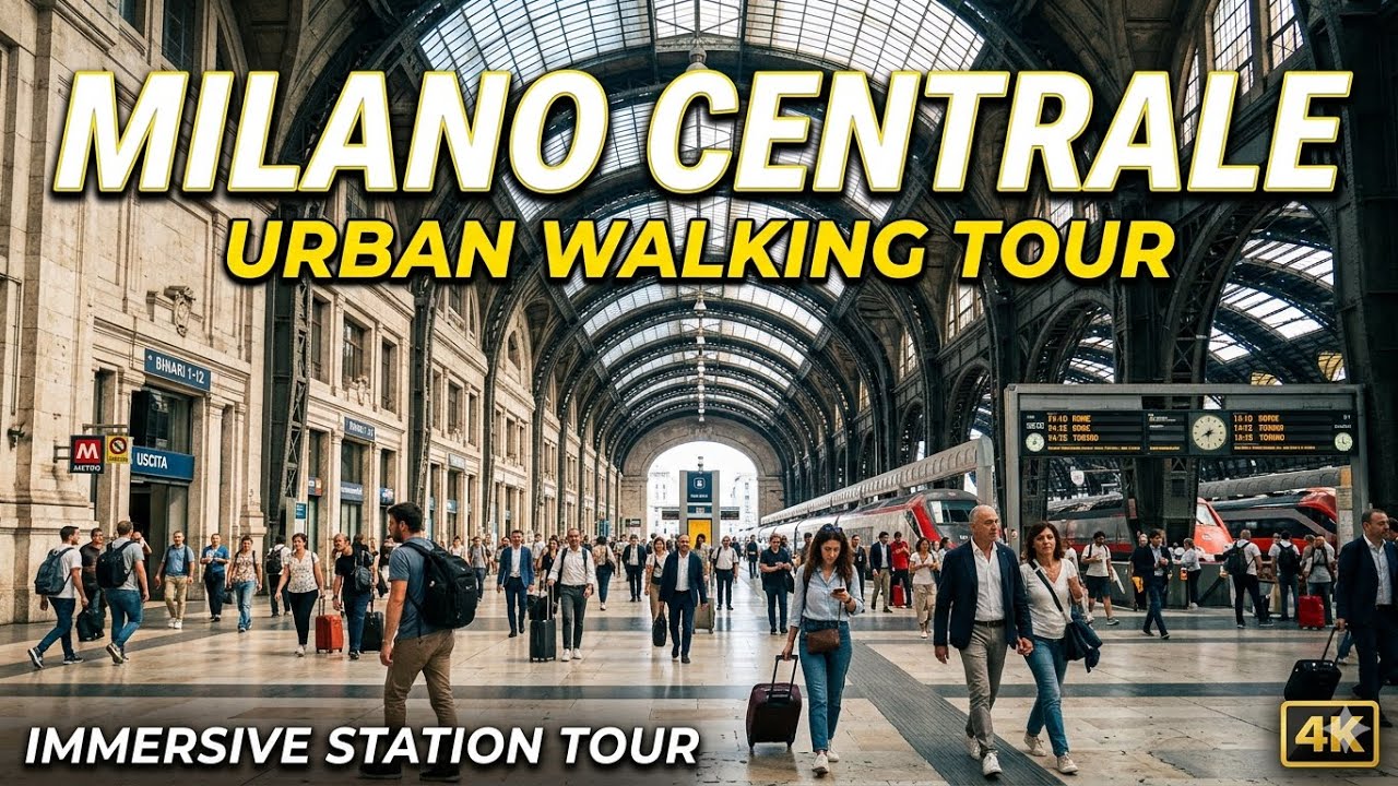 EXP&Eacute;RIENCE IN ITALY MILANO Walking tour 🏙️ visite &agrave; pied Milano [ 4K] explore 🇮🇹novembre 2024 ##