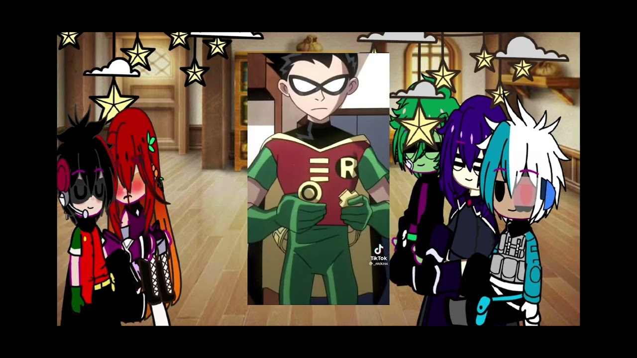 Teen Titans reacting to themselves (1/5)Robin