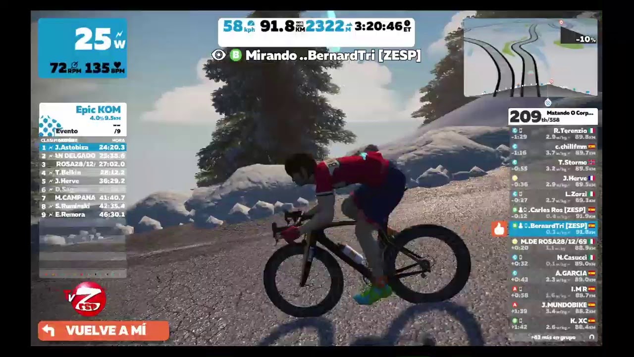 Emisi&oacute;n en directo de Comunidad Zwift [ZESP]