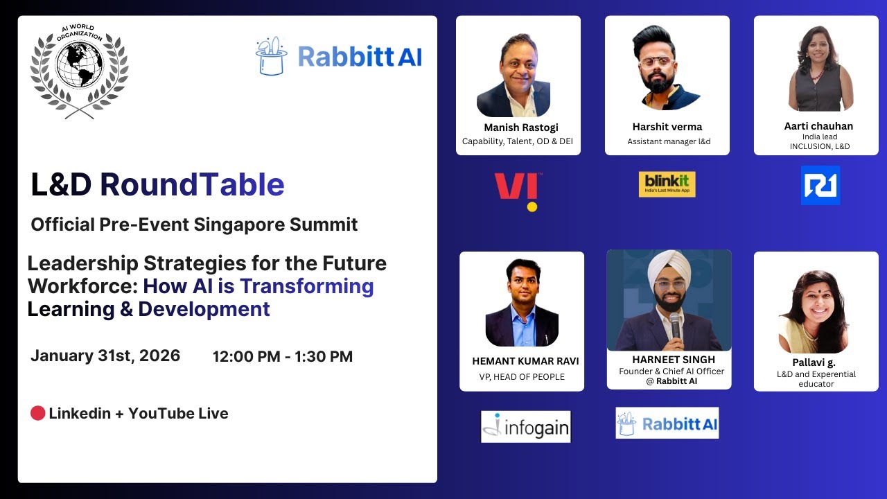 Leadership Strategies for the Future Workforce: How AI is Transforming Learning & Development