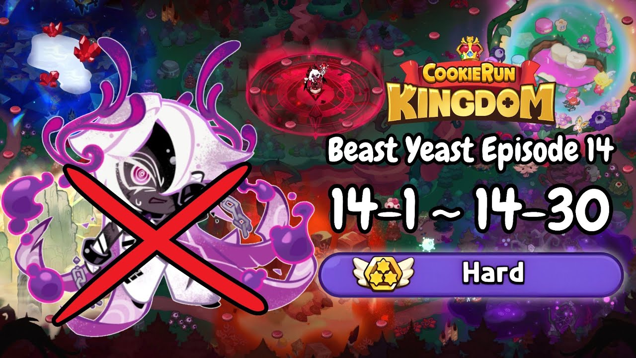 Beast Yeast Episode 14 Hard Mode 🍪 Best 100% Clear Guide 