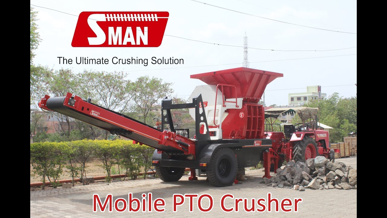SMAN - Mobile PTO Drive Crusher / Concrete Crusher