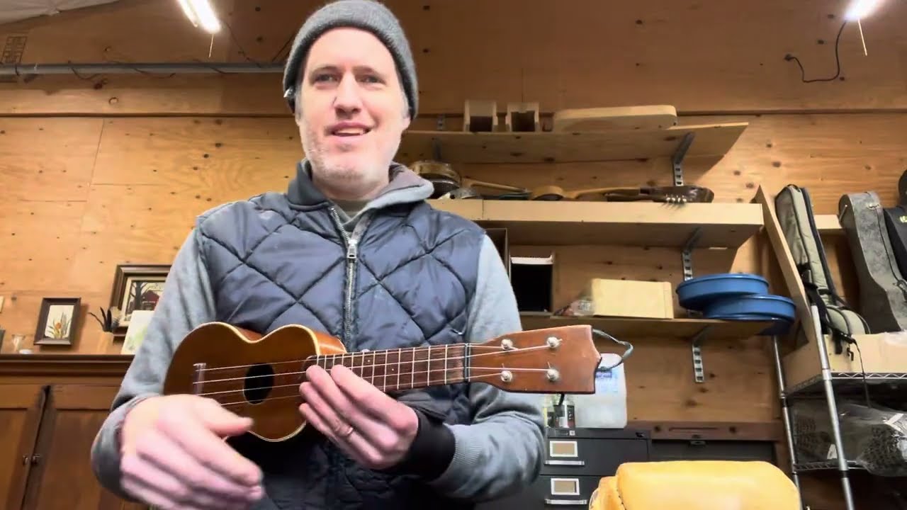 Ремонт укулеле от Martin Ukulele