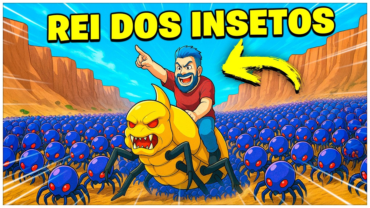 CRIEI EXÉRCITO DE INSETOS PARA ELIMINAR A HUMANIDADE | Buggos 2
