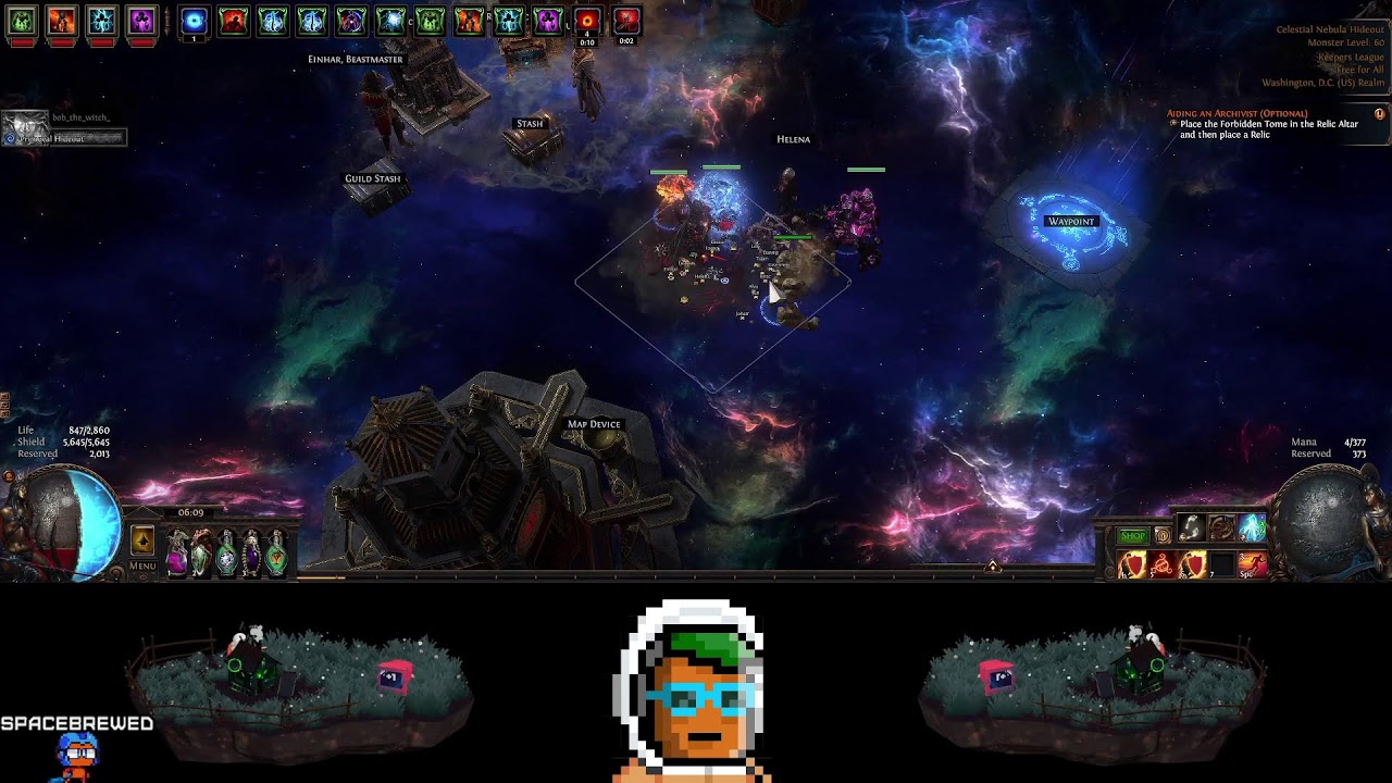 Elementalist Power Siphon VD Spellslinger low life arrogance atlas stuff still