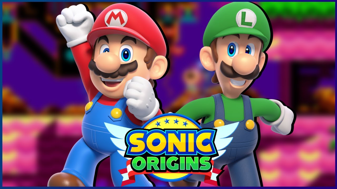 Time Travel Confusion I Luigi plays Sonic origins FT Mario