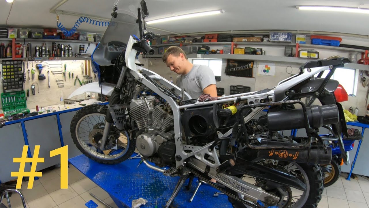 Ремонт мотора Honda Transalp 600 / Частина 1