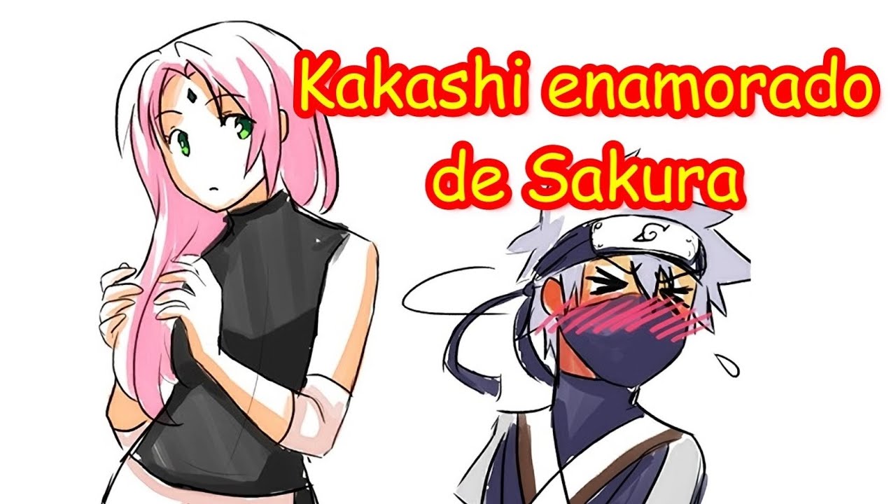 Kakashi adolescente enamorado de Sakura