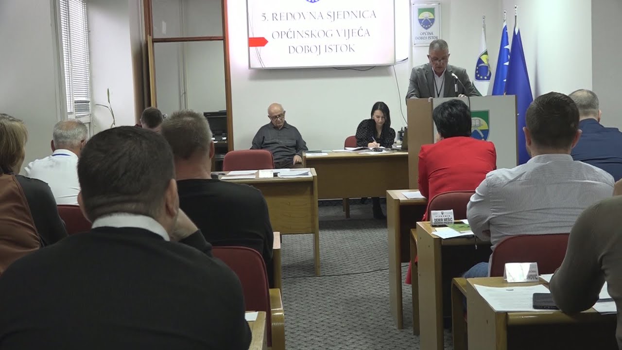 Redovna sjednica Općinskog vijeća Doboj Istok