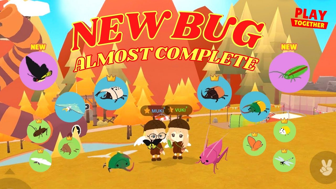 HOW TO CATCH NEW VIP BUGS l PLAY TOGETHER
