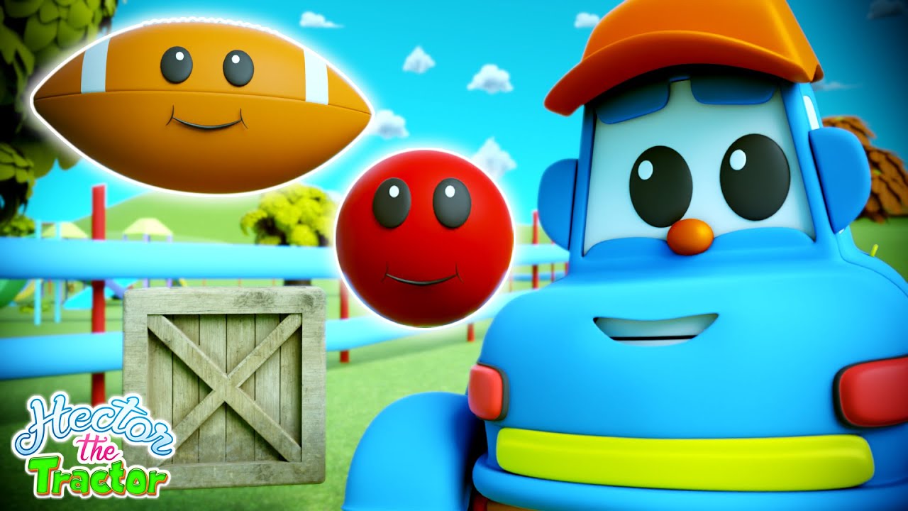 Counting with Objects, Hector the Tractor Educational Video for Children