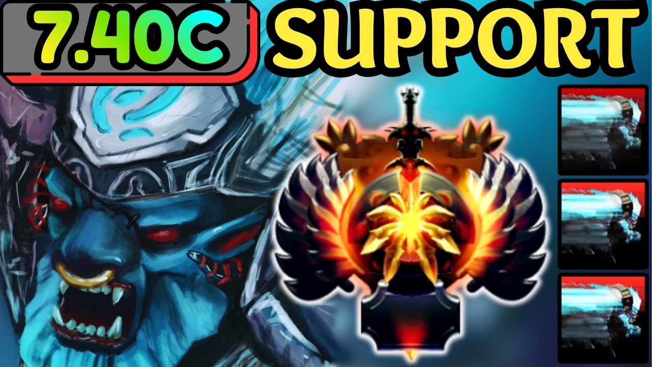 🔥 SPIRIT BREAKER SOFT SUPPORT IS META — GLOBAL PICKOFF MACHINE | DOTA 2 🔥