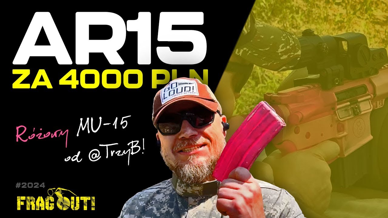 AR15 za 4000 złotych, czyli r&oacute;żowy MU-15 od @TrzyB