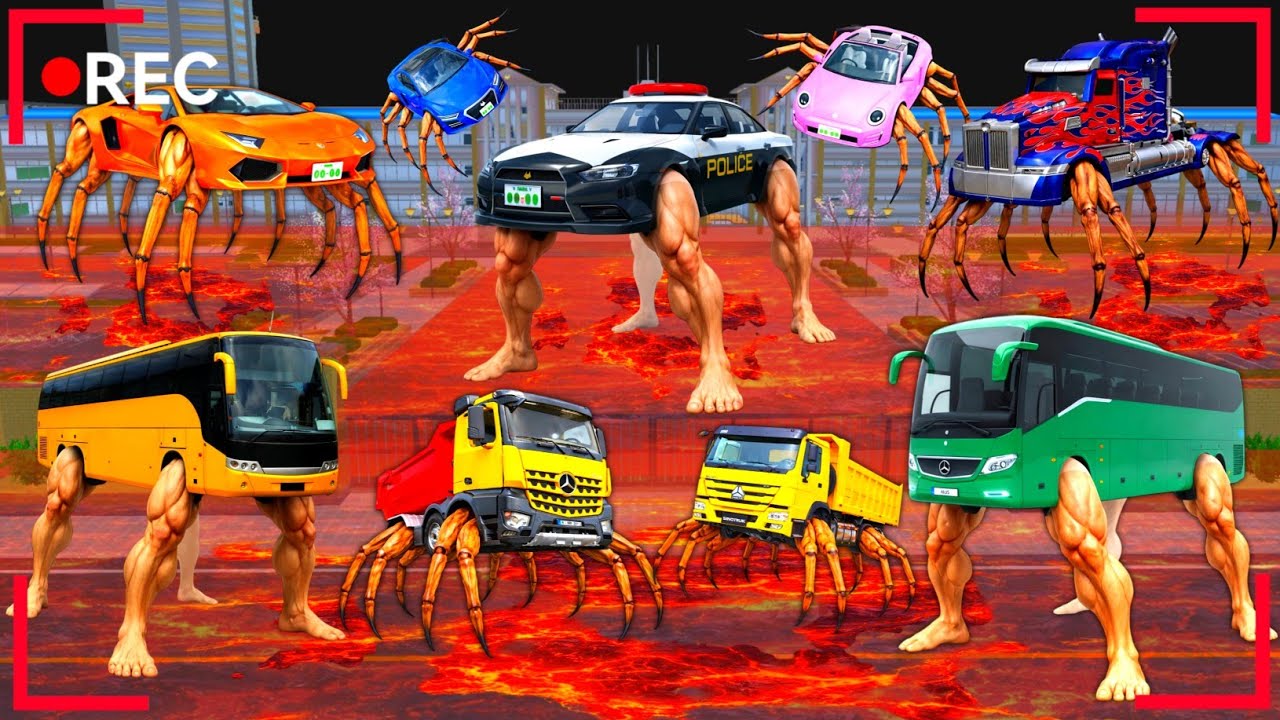 OMG‼️ Kota Sakura Banjir Lava 🔥 Banyak ANOMALI MOBIL Bermunculan Di kota 😱 | Sakura School Simulator