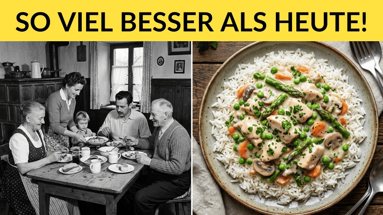 15 Einfache Hausmannskost aus den 60ern – heute fast vergessen