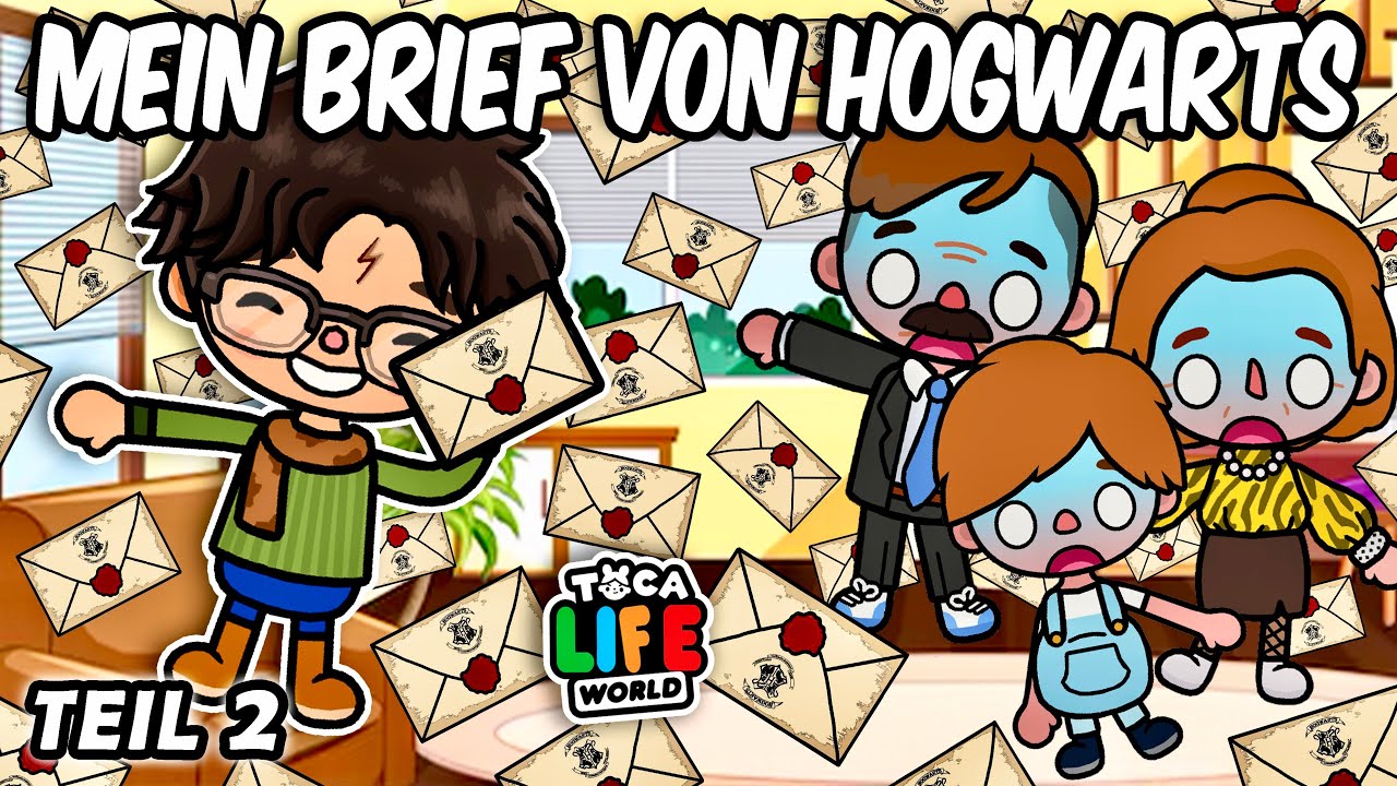 💌 HARRY Erfährt, Dass Er Ein ZAUBERER Ist ⚡️ TEIL 2 🔮 HARRY POTTER 1 ⚡️DEUTSCHE TOCA BOCA STORY