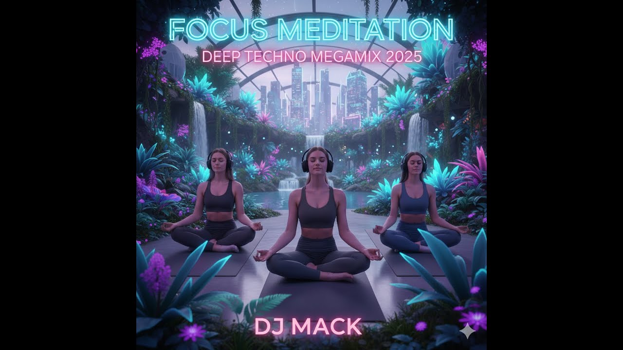 Focus Meditation DEEP TECHNO Megamix 2025 🔥 | DJ MACK | Ultra Hypnotic Set