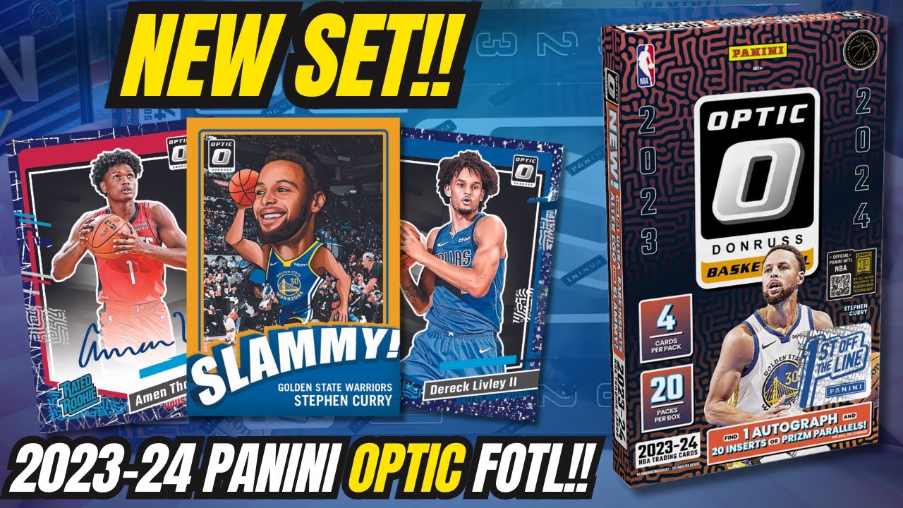 🚨NEW SET ALERT🚨 Panini OPTIC Basketball FOTL 2023-24 -🔥FIRE BOX!!🔥