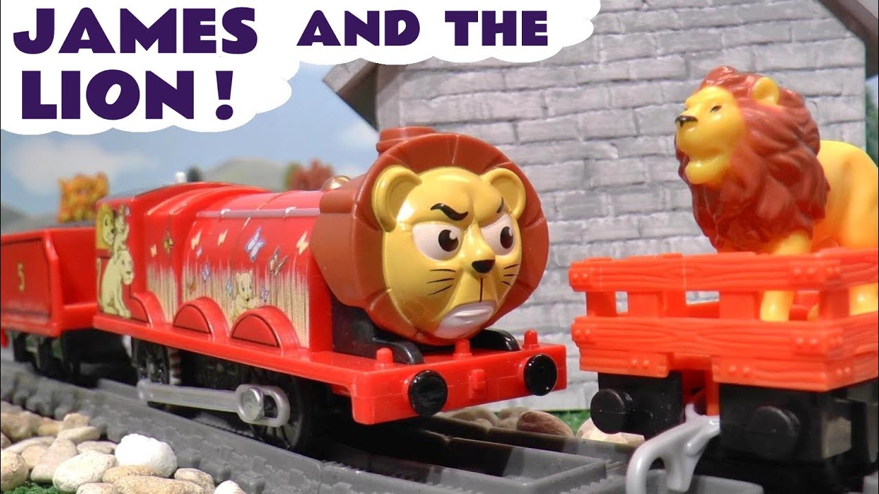 New Thomas and Friends James And The Lion Story With The Funny Funlings