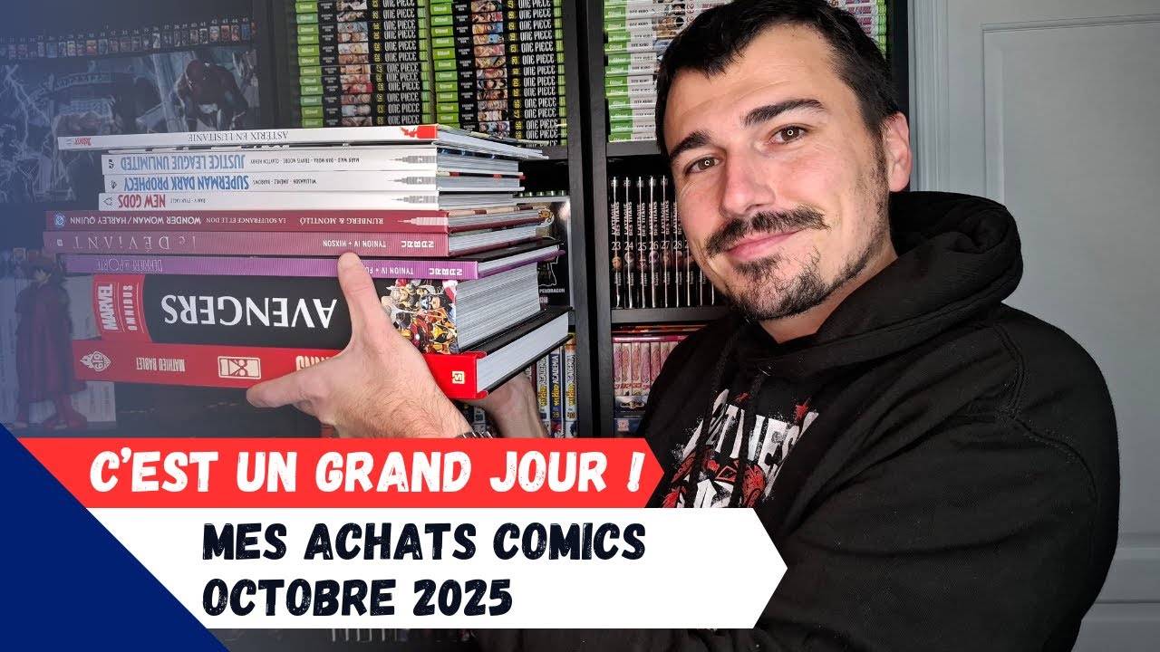 Mes achats comics Octobre 2025 J'ai ENFIN tout un run culte ! Gros achat comics de fou !