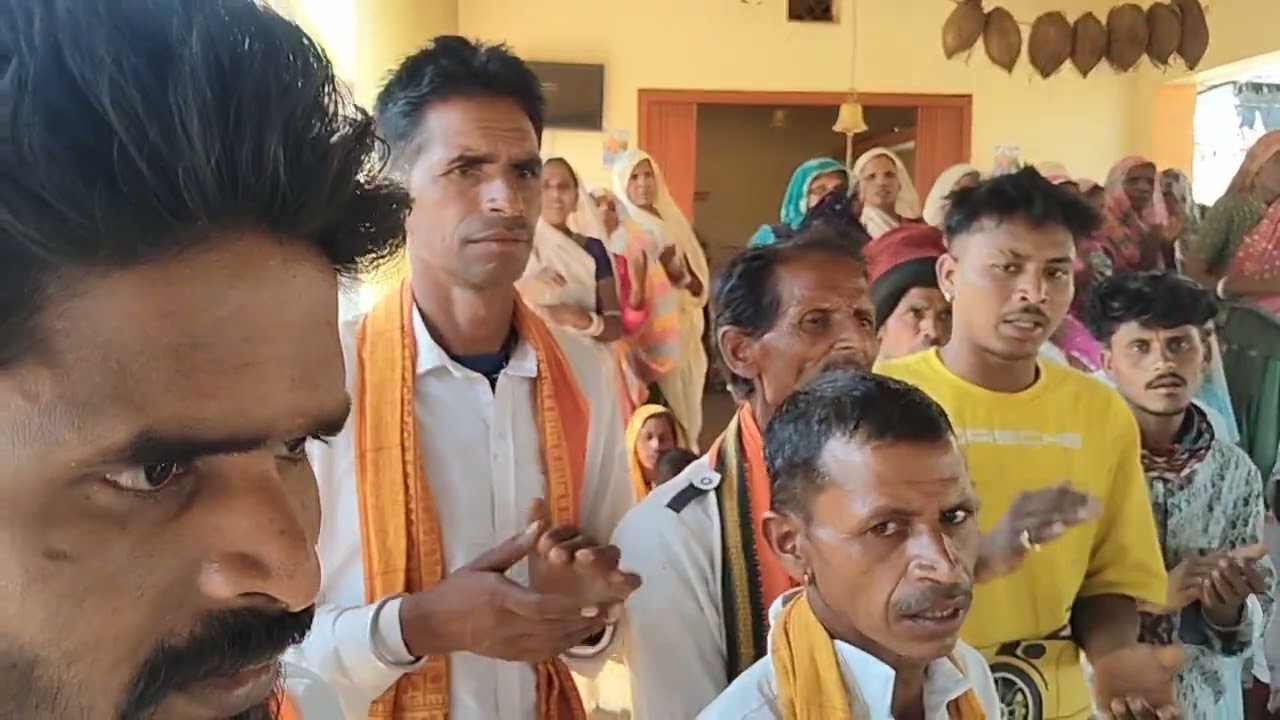 बीड धाम माता दी भीली भाषा में भजन बोलते हुए रामें वारियली वावेली वागे रामा सम 