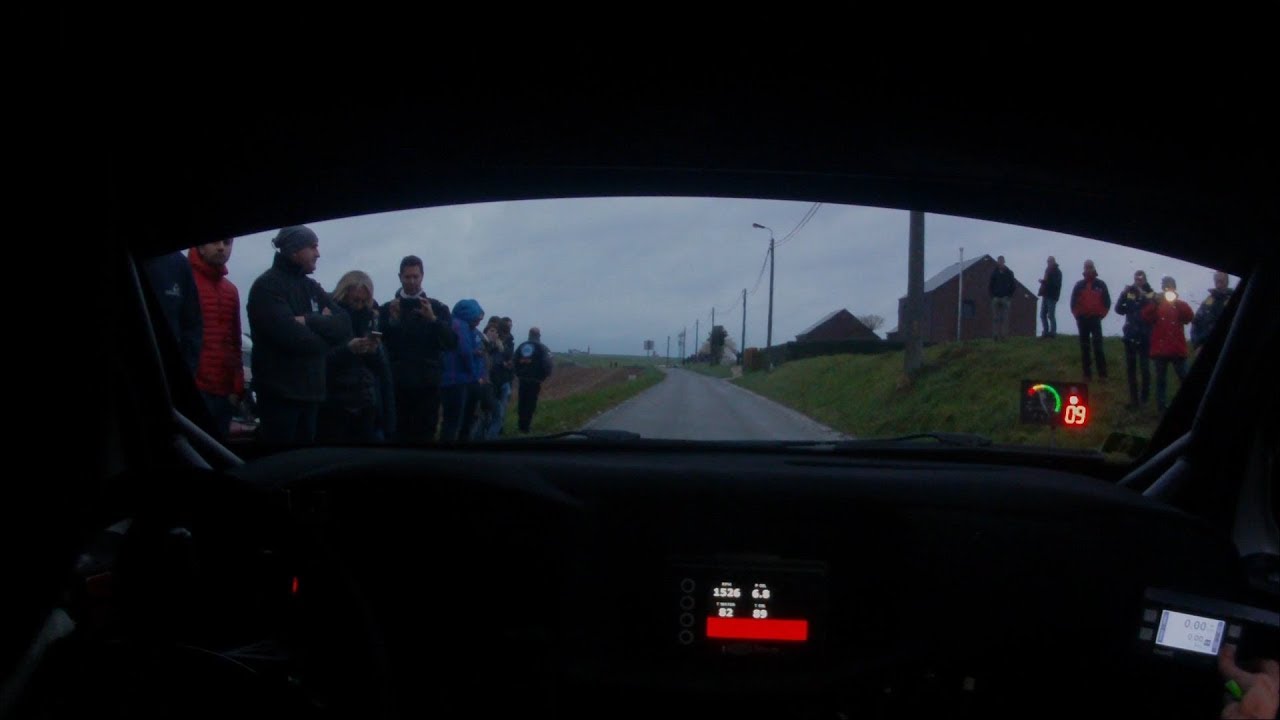 Rallye du Condroz 2017 onboard Cherain C. Forseilles
