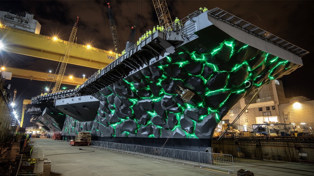Встречайте новый суперкрейсер USS Enterprise (CVN-80) — он навсегда изменит военно-морскую войну!