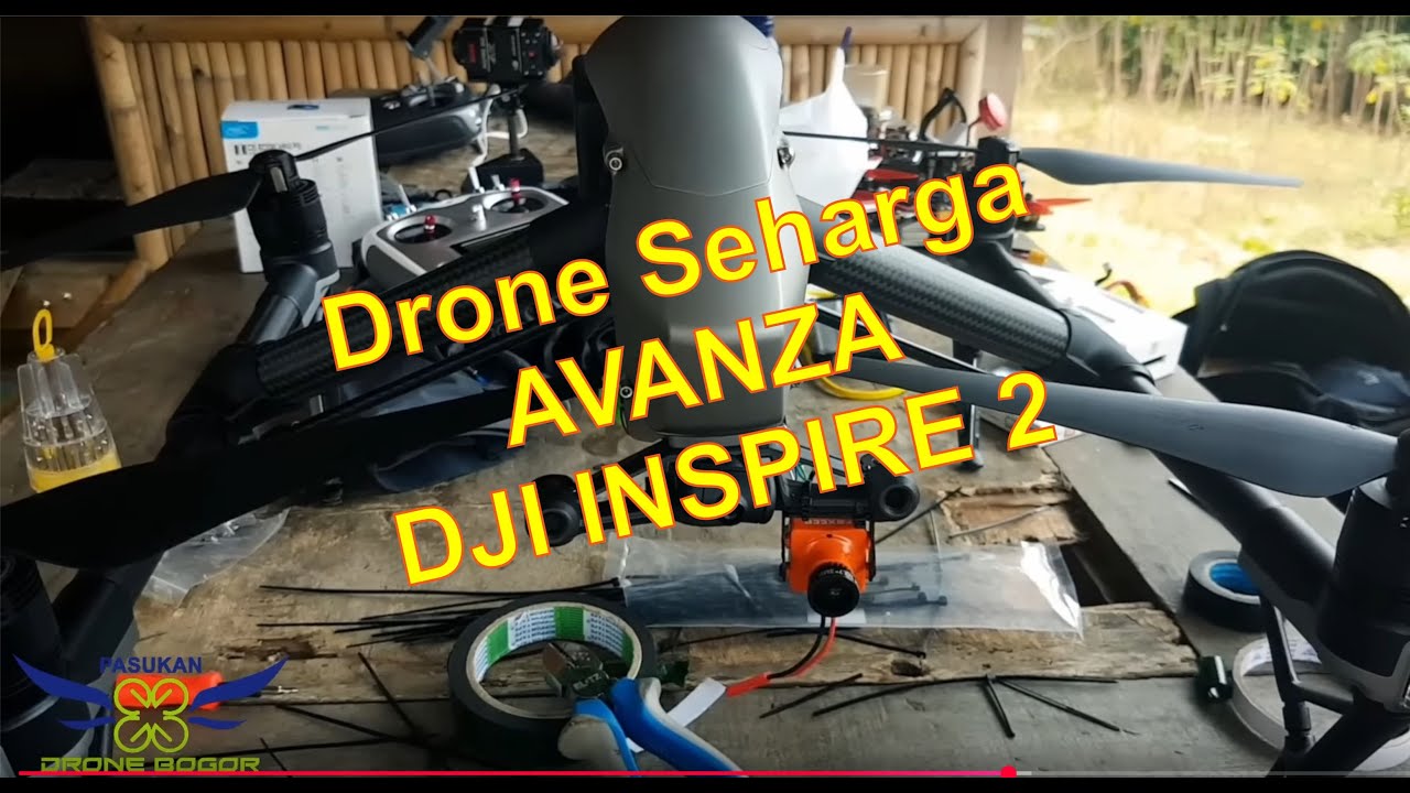 VLOG DJI Inspire 2 on March 2017 Drone Seharga Avanza