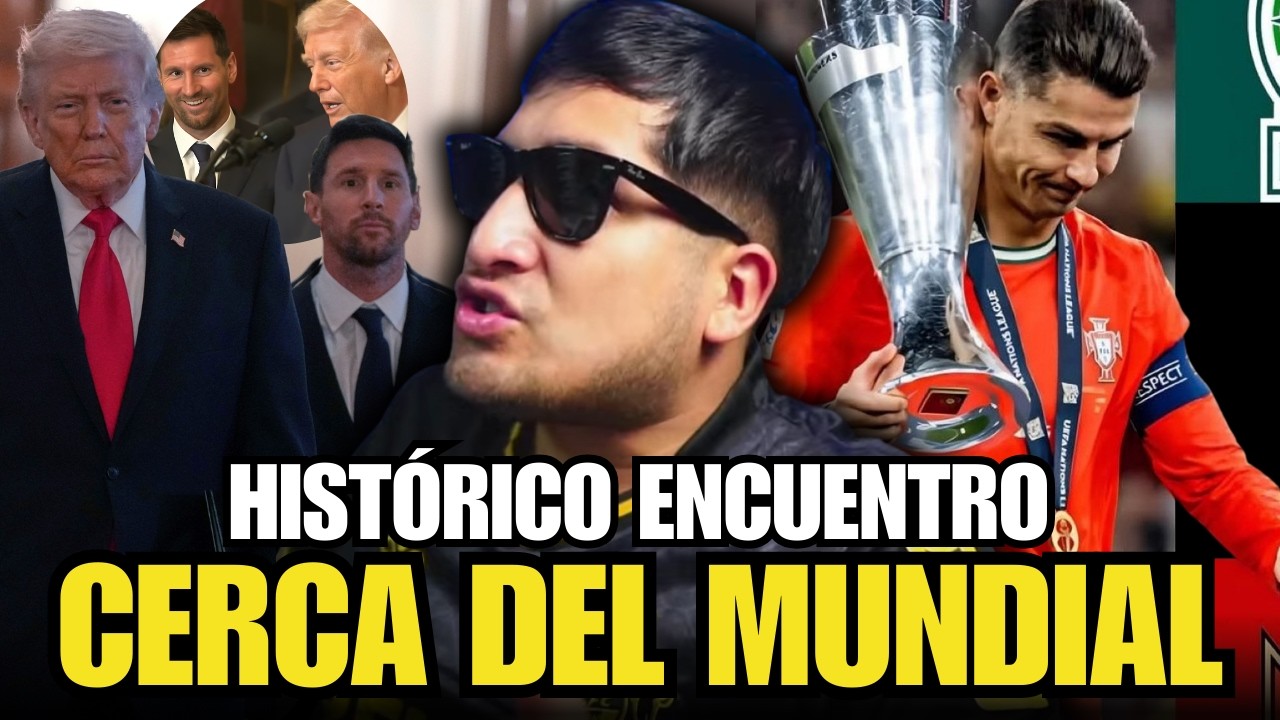 HISTÓRICO ENCUENTRO MESSI Y DONALD TRUMP | 