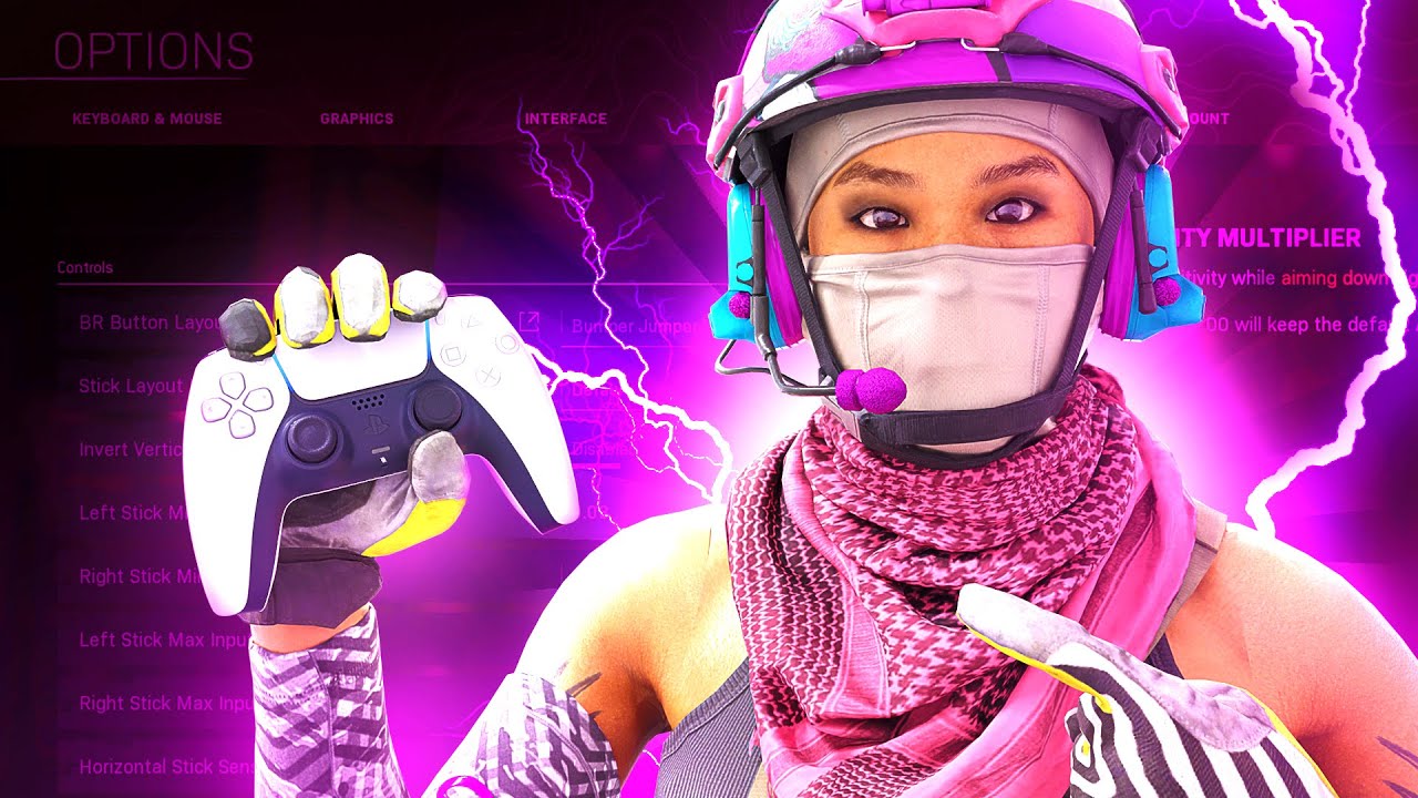 the BEST Warzone Controller Settings (Aim + Movement) 🎮