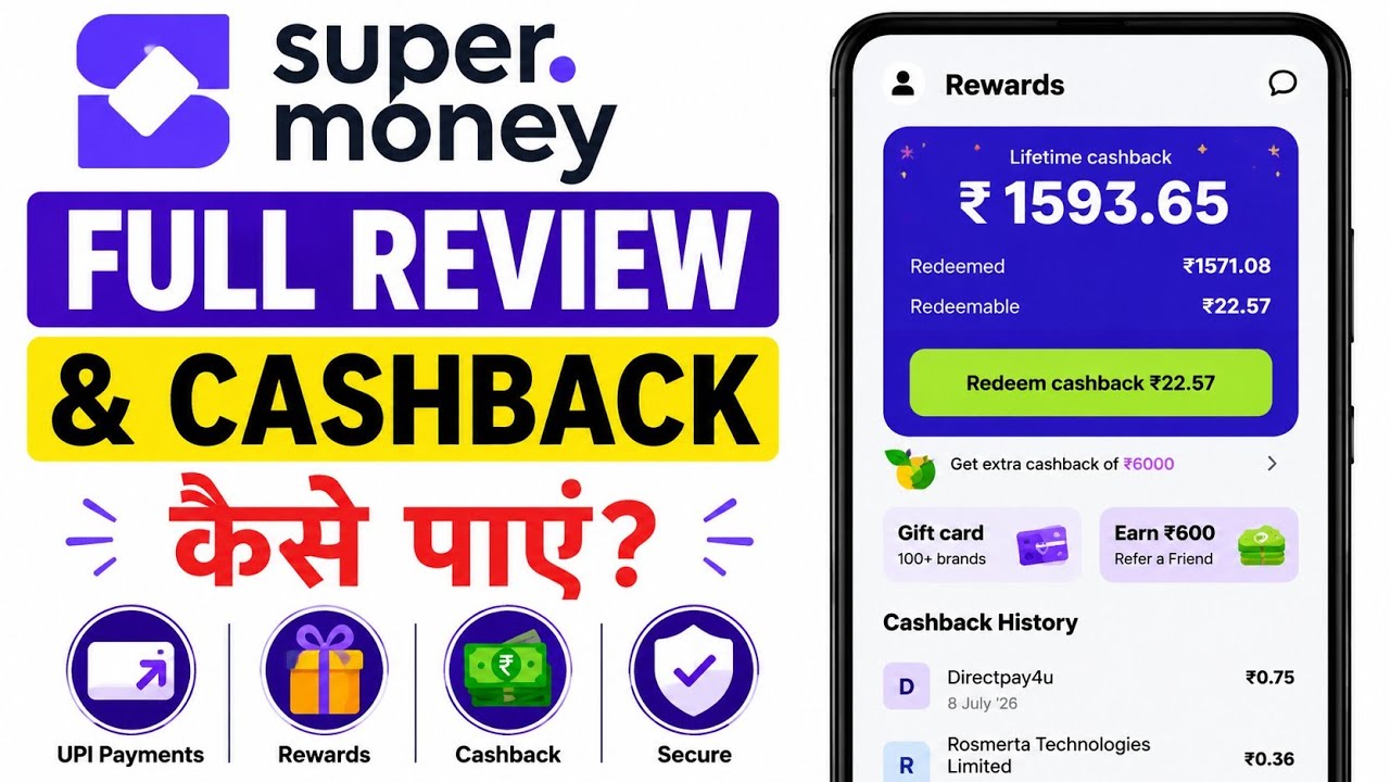 Super Money App Kaise Use Kare | SuperMoney UPI by Flipkart Full Setup Guide Hindi