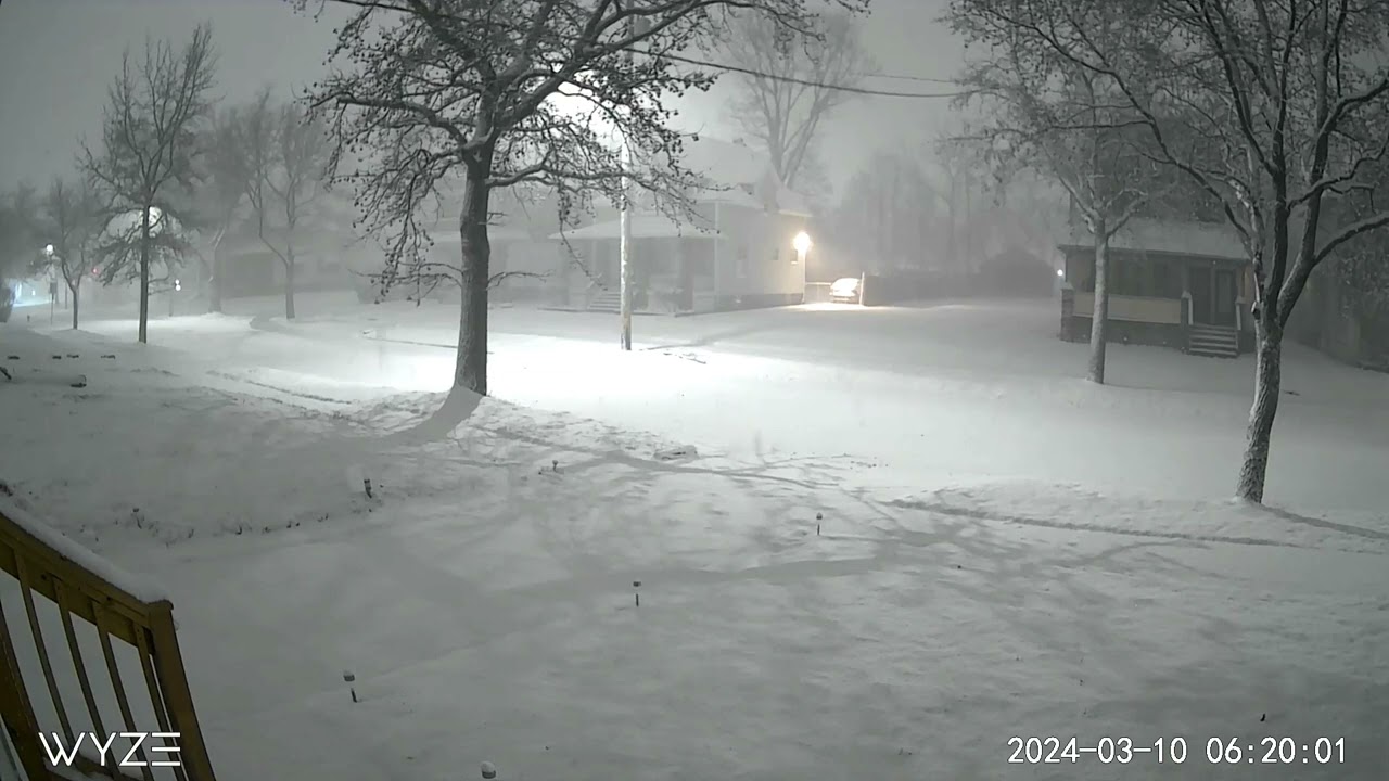 Cleveland, Ohio 🤪 bipolar weather, a 2-day snowstorm. BwanaBrown@KuwanBrown
