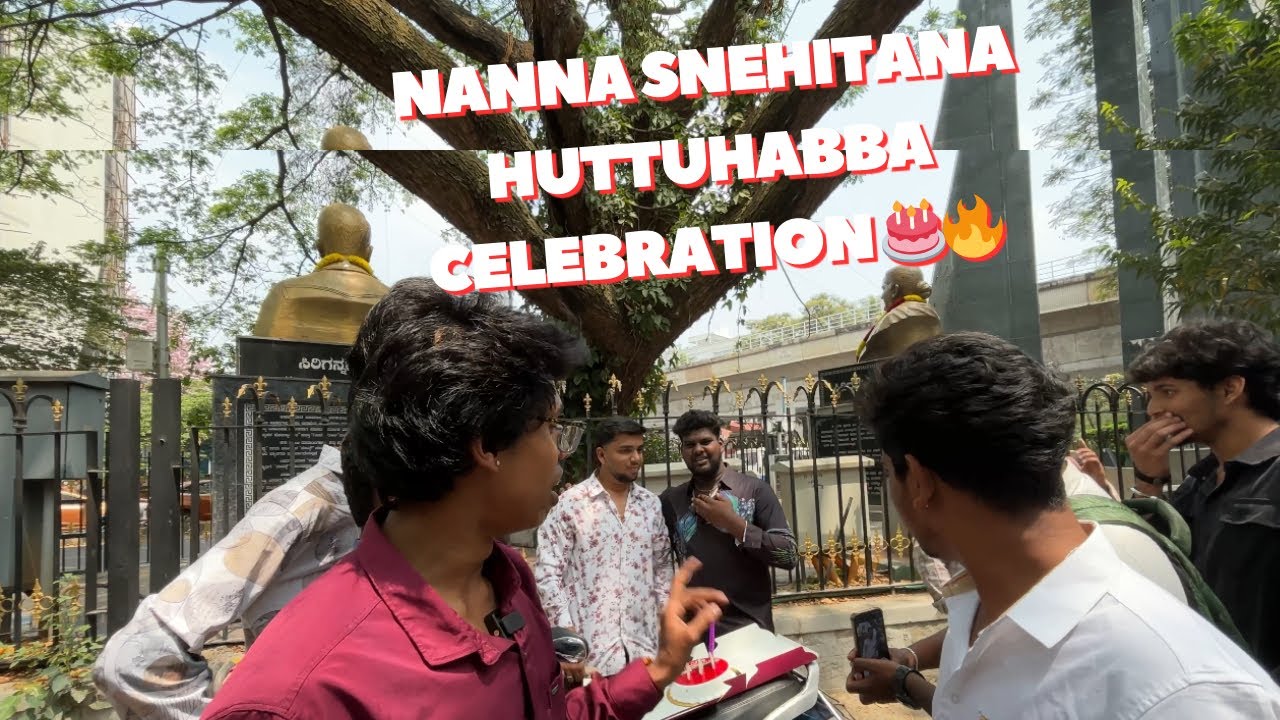 Friend Birthday andre Full Maja 💥 | Huttuhabba Vlog | Kannada Vlog | NJ Dachu Vlogs