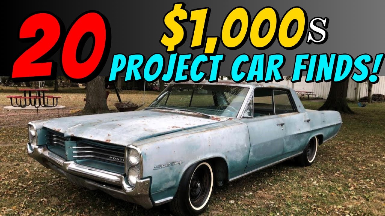 Top 20 Classic Cars Under $2,000 – 1960s Projects On Sale!