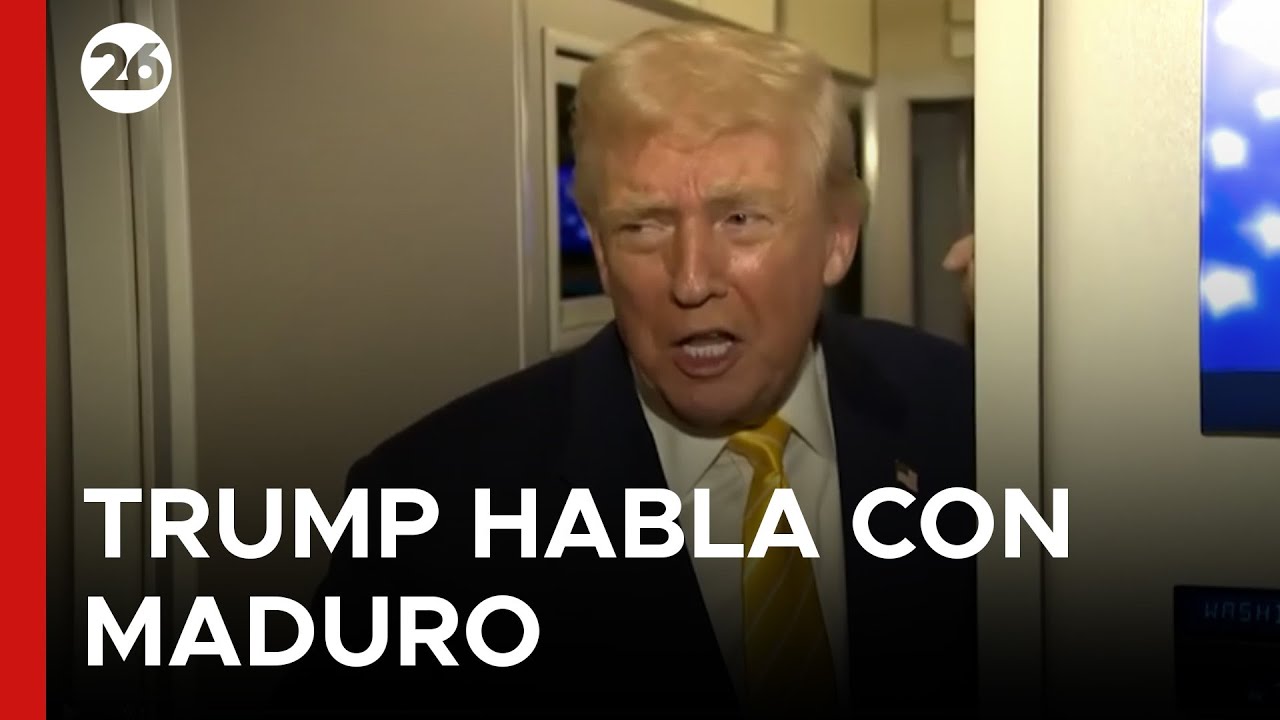 🇺🇸 EEUU | Trump sobre una conversación con Maduro: 