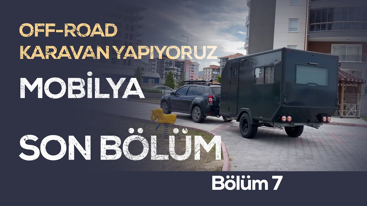 Mobilya, Yalıtım ve Geriye Kalan Herşey // Offroad Karavan Yapımı Bölüm 7 (SON) // 4K