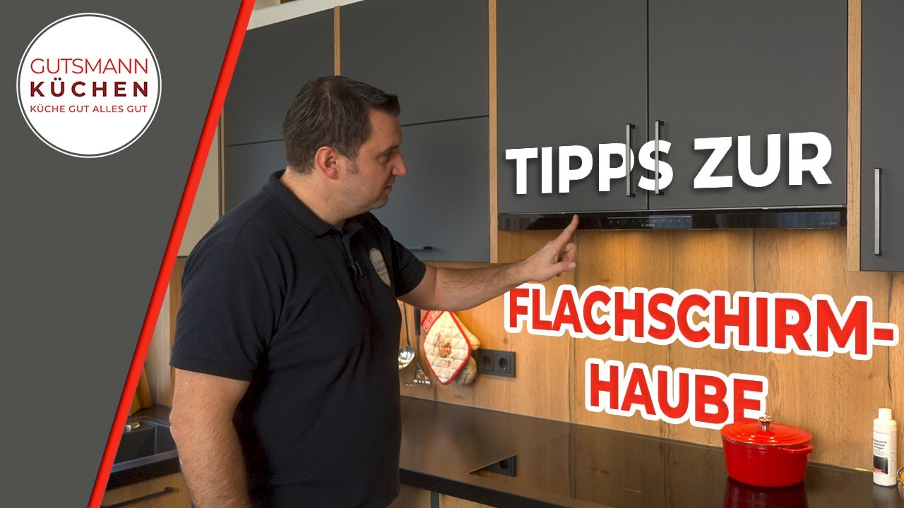 Flachschirmhauben erkl&auml;rt: Die besten Tipps zu Auswahl, Einbau & Pflege f&uuml;r deine K&uuml;che!