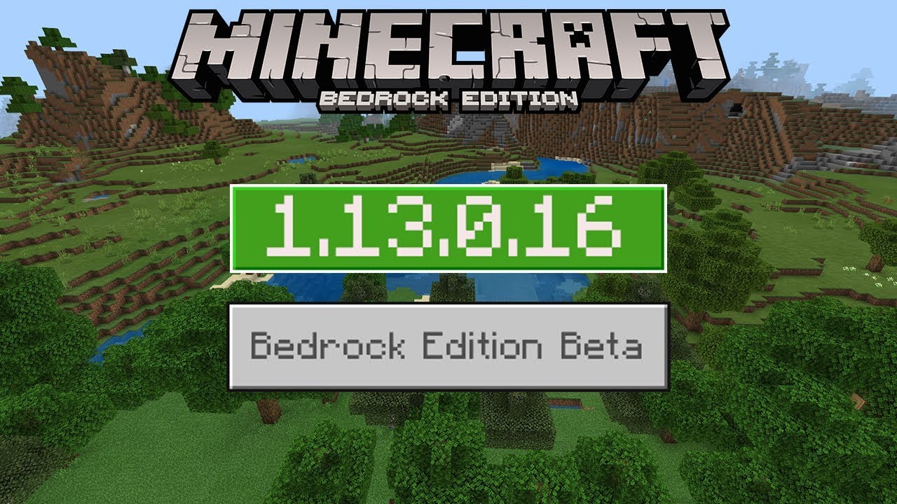 1.13.0.16 Out Now! Minecraft BEDROCK BETA Out! Character Creator Fixes (1.13.0.17 for Xbox Players)