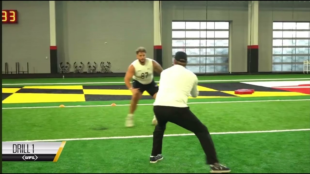 Noah Buttiglieri OL ~ UFL Washington DC Showcase
