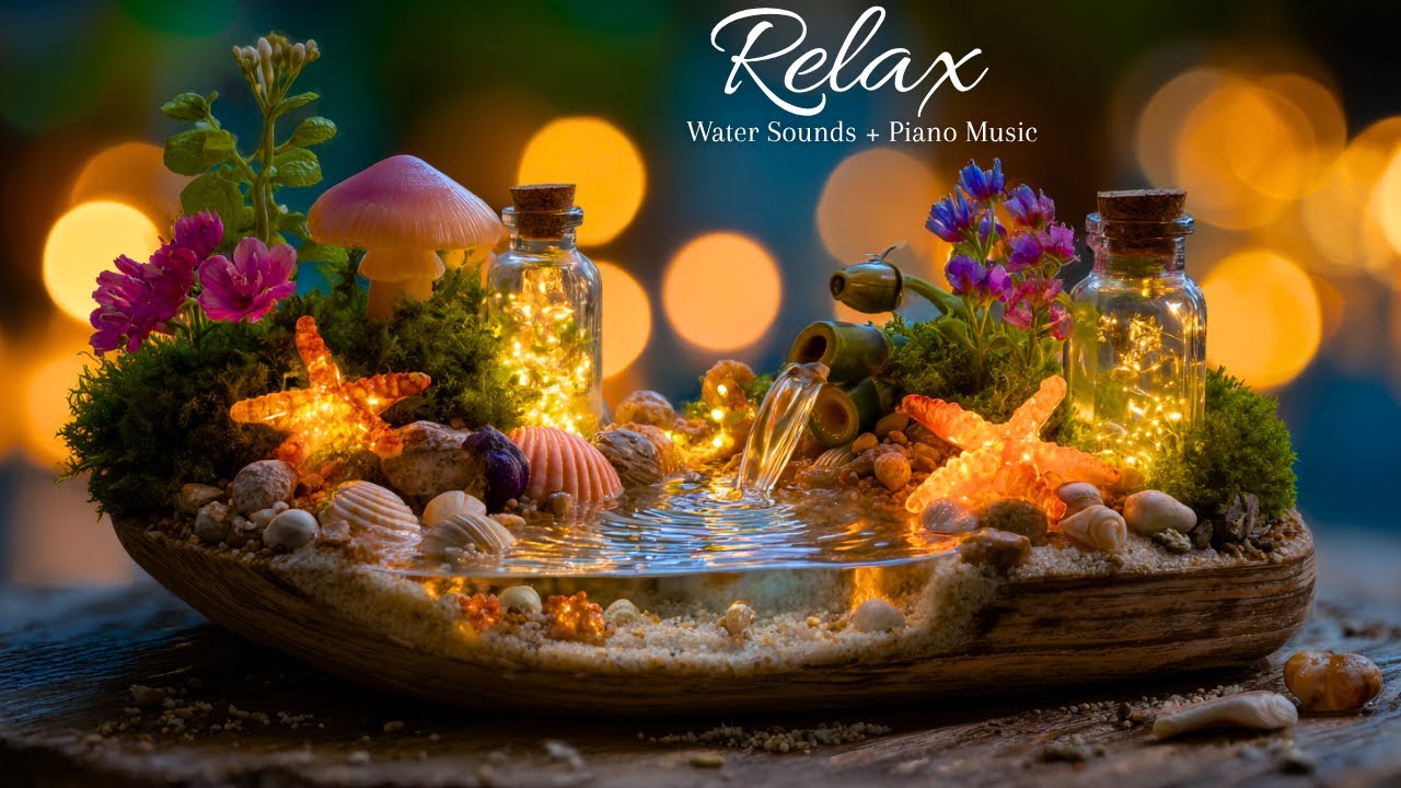 💤 Best Sleep Music with Water Sounds for Deep Dreaming | Insomnia Relief & Rest