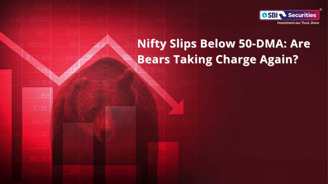 Nifty опускается ниже 50-дневной скользящей средней: медведи снова берут контроль в свои руки?