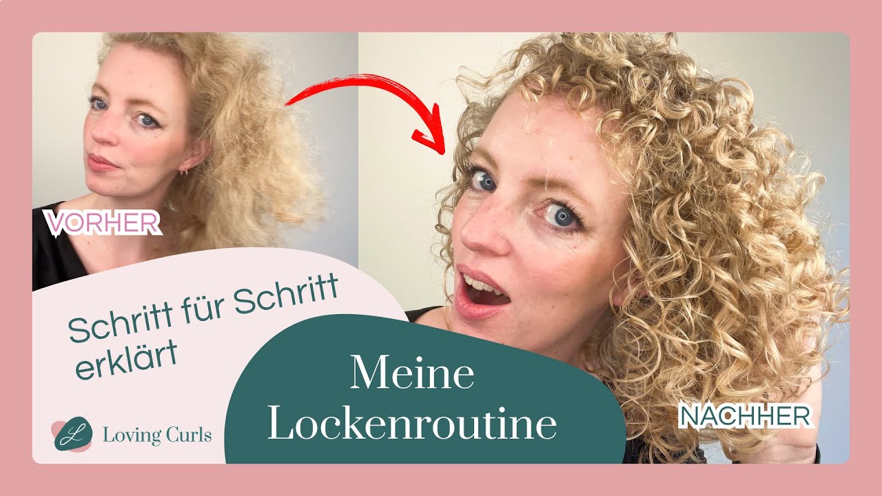 Perfekte Lockenroutine: So wasche und style ich mein lockiges Haar 👩🏼‍🦱
