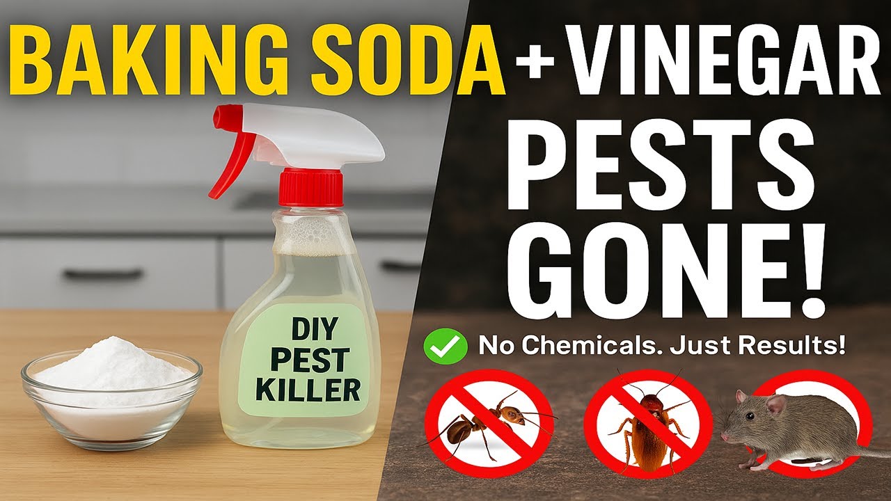 7 Effective Ways to Kill Pests with Baking Soda and Vinegar