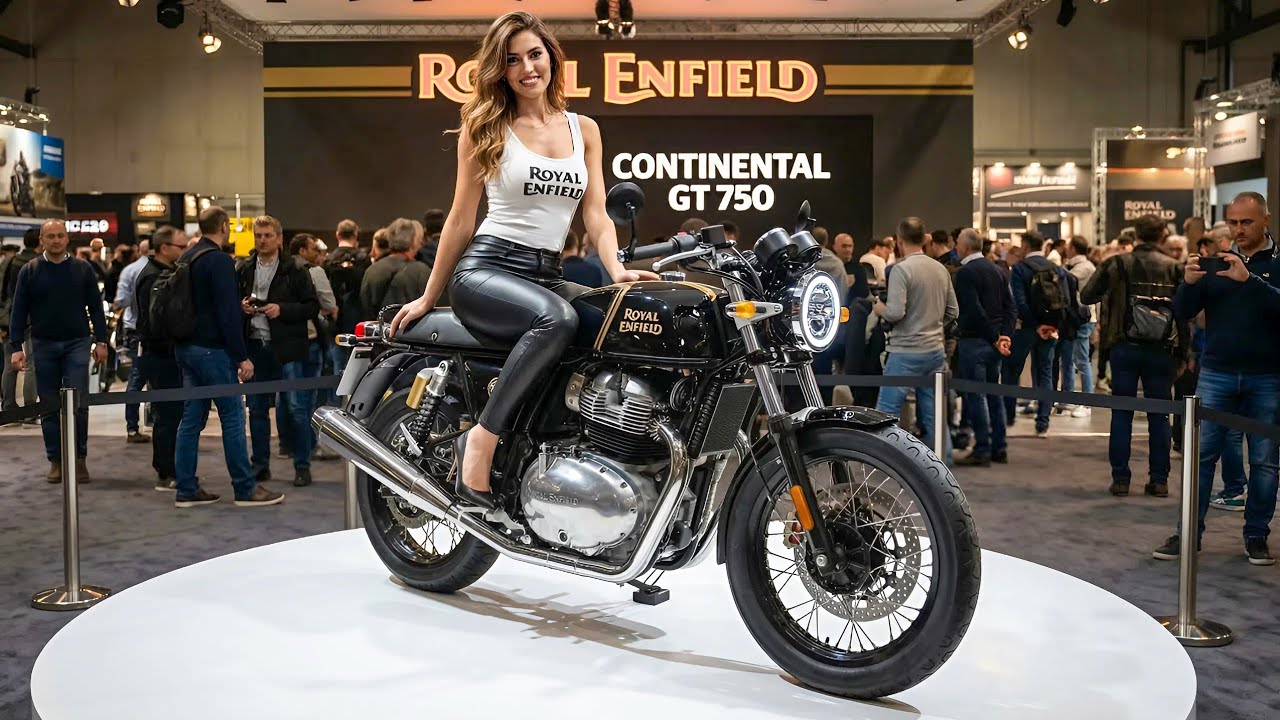 Представлен новый Royal Enfield Continental GT 750 Classic Modern 2026 года!