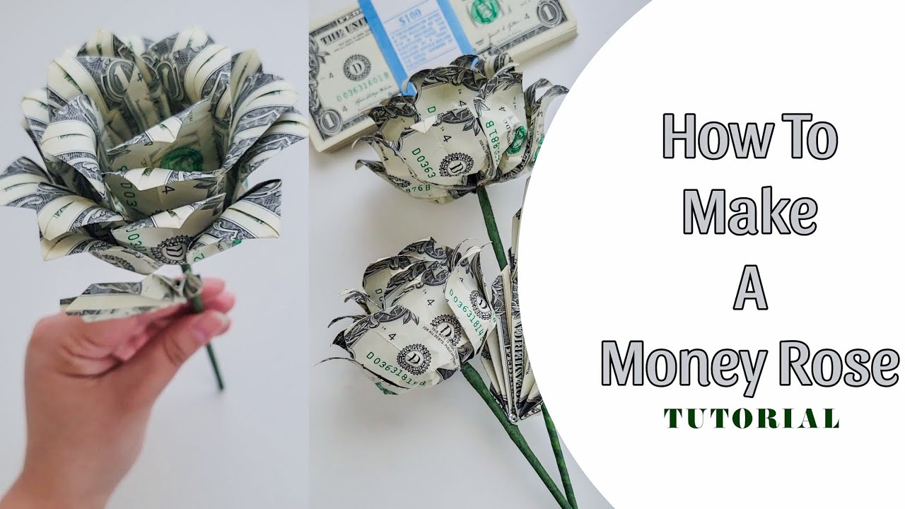How to Make a Money Rose - Tutorial